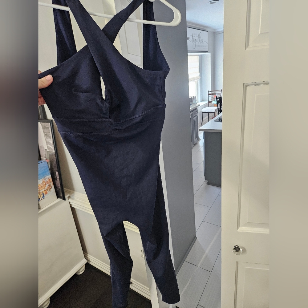 Fabletics Navy Jumpsuit - Picture 3 of 13